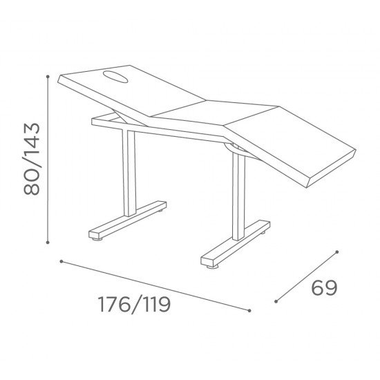 Massage bed Medical and Beauty Bondi