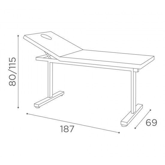 Masažinė lova Medical and Beauty Elba