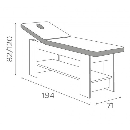 Massage bed Medical and Beauty Karma