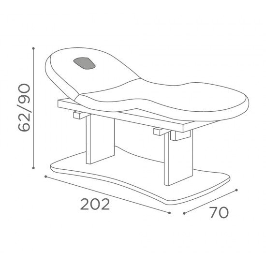 Masažinė lova Medical and Beauty Lotus