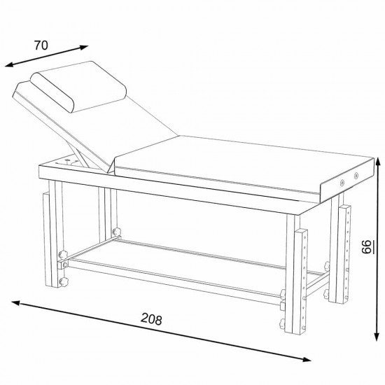 Массажная кровать Vezzosi Popper