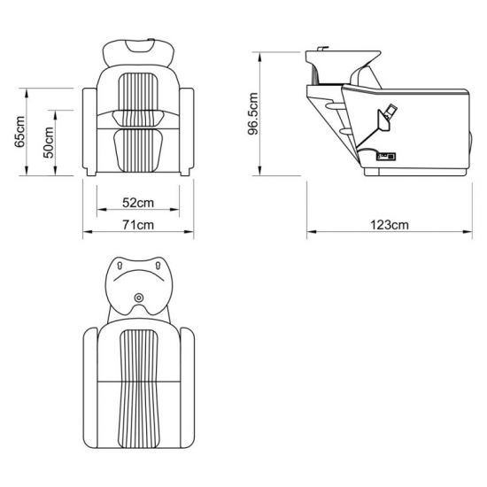 Kirpyklos plautuvė DIR Alpine