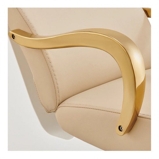 Kirpyklos plautuvė DIR white base Beckman Gold