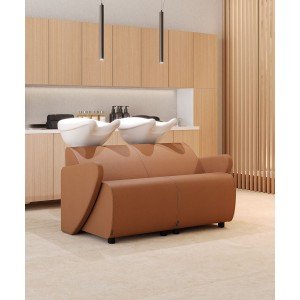 Kirpyklos plautuve dviguba Salon Ambience Lunawash Kirpyklos plautuve dviguba Salon Ambience Lunawash