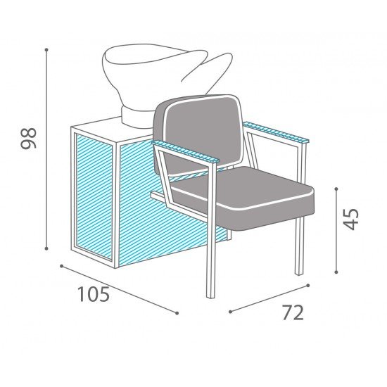 Kirpyklos plautuve Salon Ambience Madisonwash Kirpyklos plautuve Salon Ambience Madisonwash