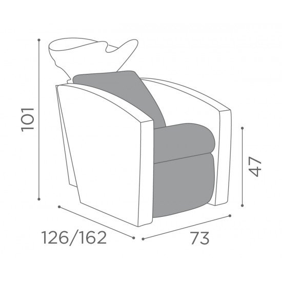 Kirpyklos plautuve Salon Ambience Mirage Kirpyklos plautuve Salon Ambience Mirage