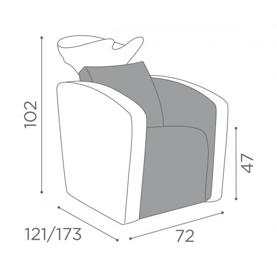 Kirpyklos plautuve Salon Ambience Sublime