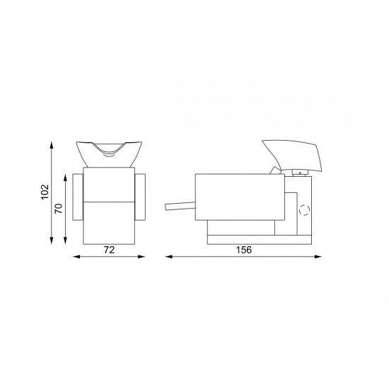 Kirpyklos plautuvė Vezzosi Cooper