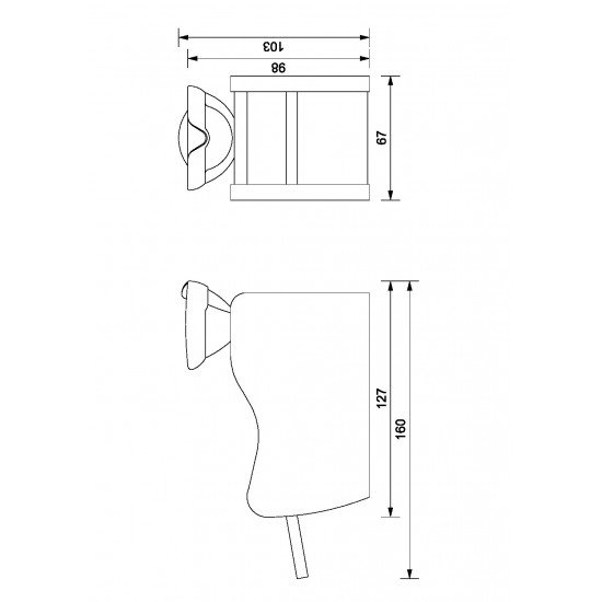 Мойка для парикмахерской Vezzosi Vittoria