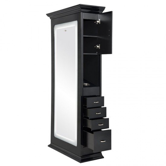 Kirpyklos dvipusis veidrodis DIR Adonis su LED apšvietimu