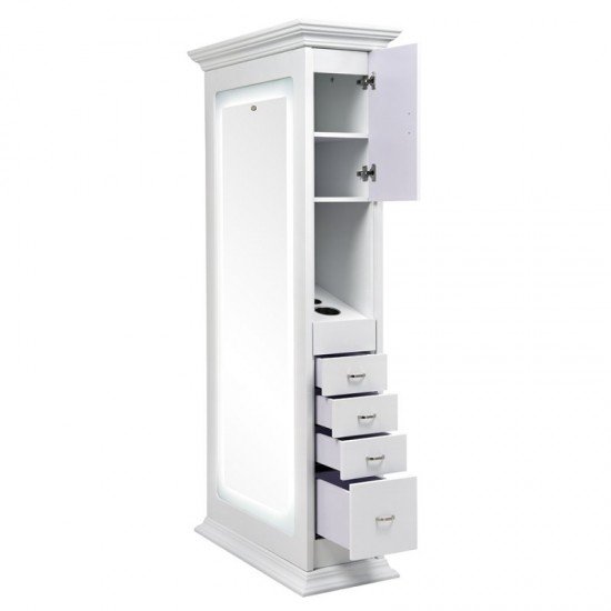 Kirpyklos dvipusis veidrodis DIR Adonis su LED apšvietimu