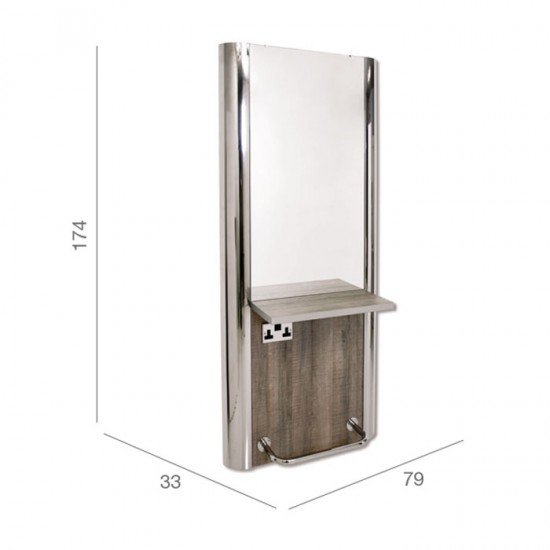 Kirpyklos veidrodis REM Cornell