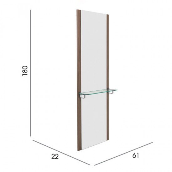 Kirpyklos veidrodis REM Icon