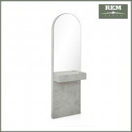 Kirpyklos veidrodis REM Rosa