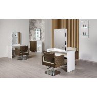 Kirpyklos veidrodis Salon Ambience Brooklyn - dvipusis