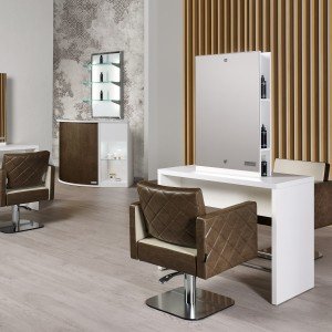 Kirpyklos veidrodis Salon Ambience Brooklyn - dvipusis