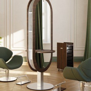 Double-Sided Salon Mirror Salon Ambience Eclipse