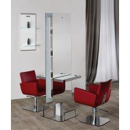 Зеркало парикмахерское двустороннее Salon Ambience Lunar