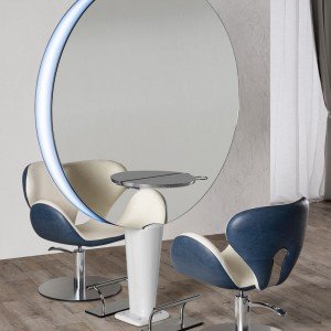 Kirpyklos veidrodis dvipusis Salon Ambience Planet