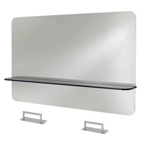 Kirpyklos veidrodis Vezzosi Dos Light - dviejų darbo vietų