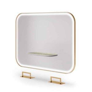 Kirpyklos veidrodis Vezzosi Fancy 4110 M - dviejų darbo vietų