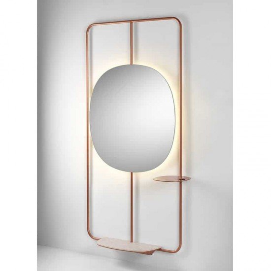 Kirpyklos veidrodis Vezzosi Wall