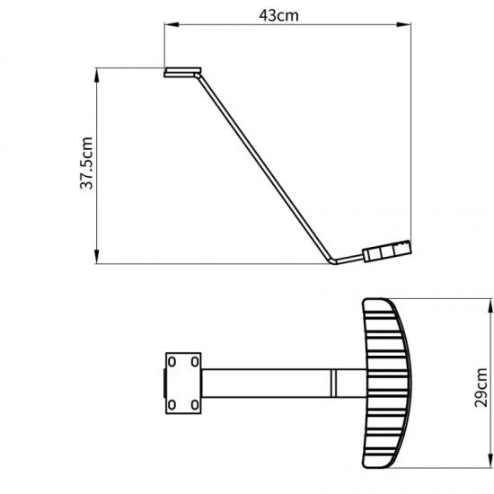 Pakojis kirpyklos kėdei DIR Talia