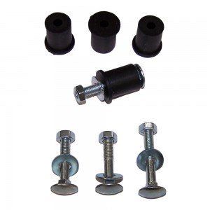 Kriauklės tvirtinimo gumos  be varžtų GU-001